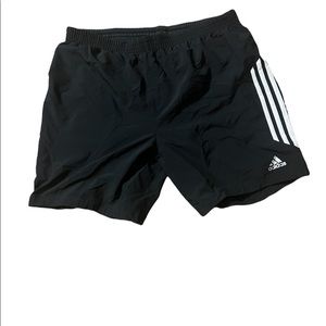 Black adidas 5 inseam shorts
